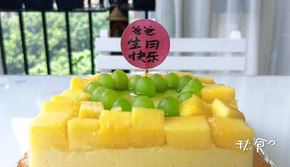 生日蛋糕不用买，教你用“水果加牛奶”自制水果蛋糕，好吃又营养
