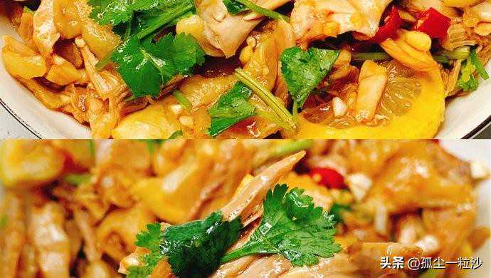 夏天没胃口，教你这样做柠檬鸡，四个鸡腿就可搞定，酸爽巨好吃