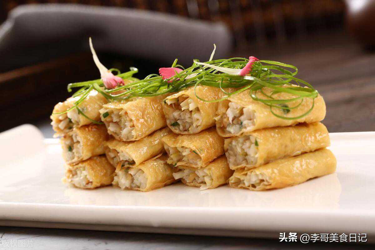 五香卷：闽南特色美食，简单制作，口感美味