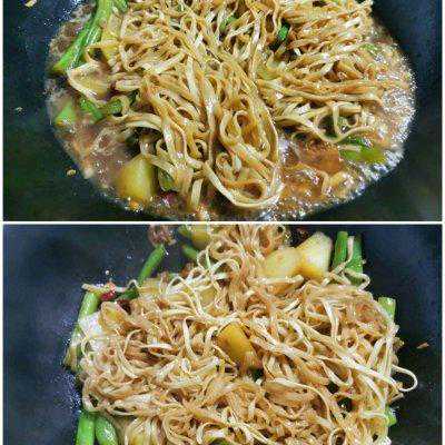 好吃下饭的土豆豆角焖面（川味儿）,几分钟就学到手