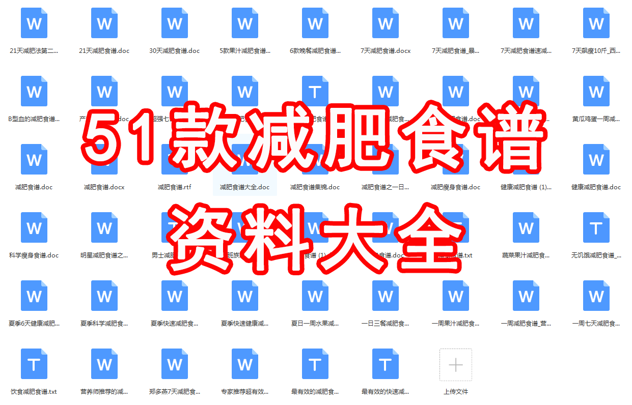 一周瘦身刮油食谱！好吃易做，科学瘦身，亲测有效